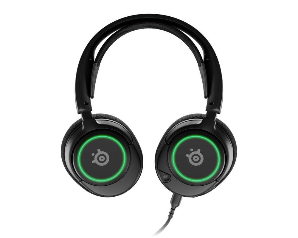 Слушалки Геймърски слушалки SteelSeries Arctis Nova 3 Черно 2