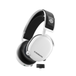 <span>Слушалки</span> Геймърски слушалки SteelSeries, Arctis 7+, Микрофон, Бял <span class='catalog-num-in-name'>STEEL-HEAD-61461</span> - 
