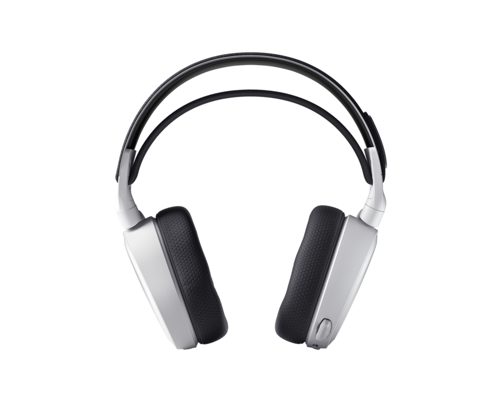 Слушалки Геймърски слушалки SteelSeries, Arctis 7+, Микрофон, Бял 3