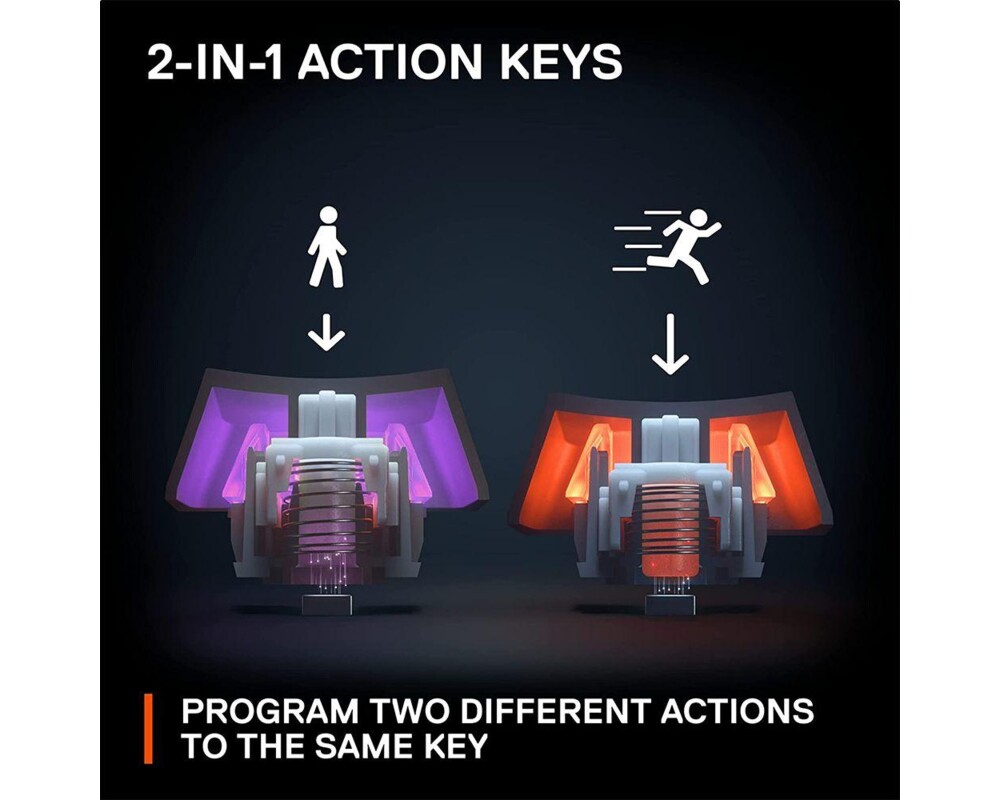 Клавиатура Механична Геймърскa клавиатура Steelseries Apex Pro TKL 2023 US Layout 5