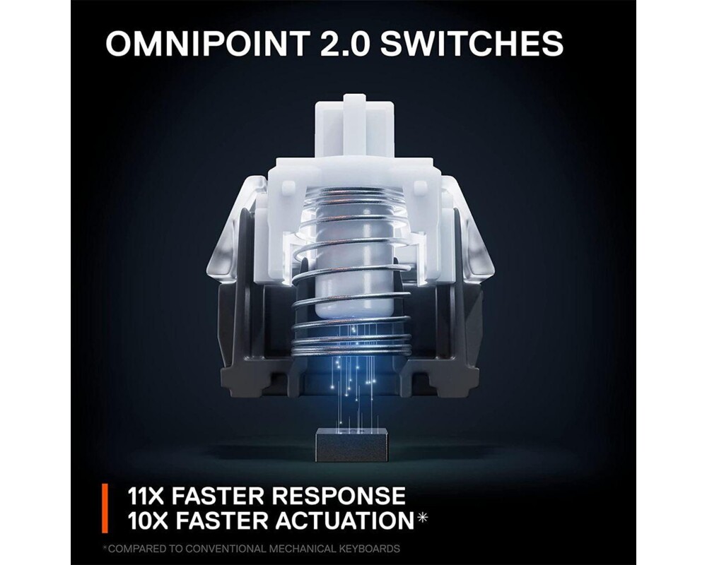 Клавиатура Механична Геймърскa клавиатура Steelseries Apex Pro TKL 2023 US Layout 3