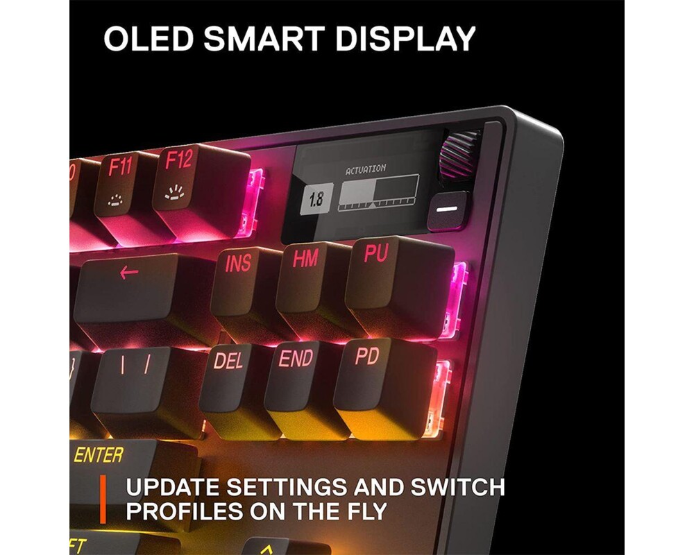 Клавиатура Механична Геймърскa клавиатура Steelseries Apex Pro TKL 2023 UK Layout 6