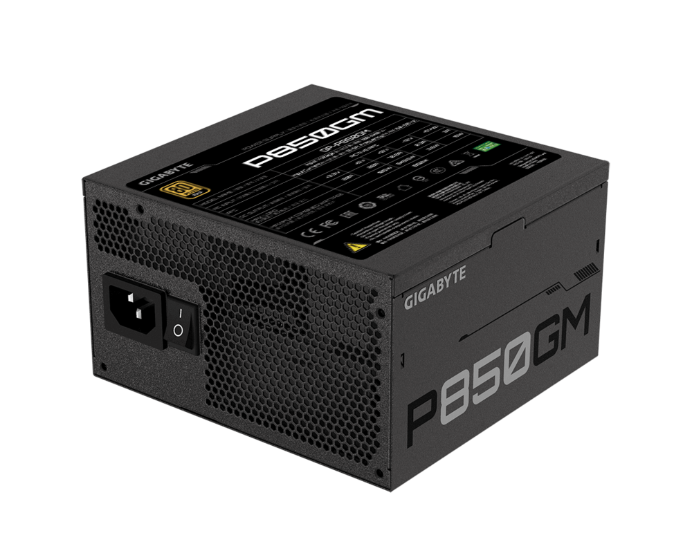 Захранване GIGABYTE POWER SUPPLY 850W 80+ Gold 10