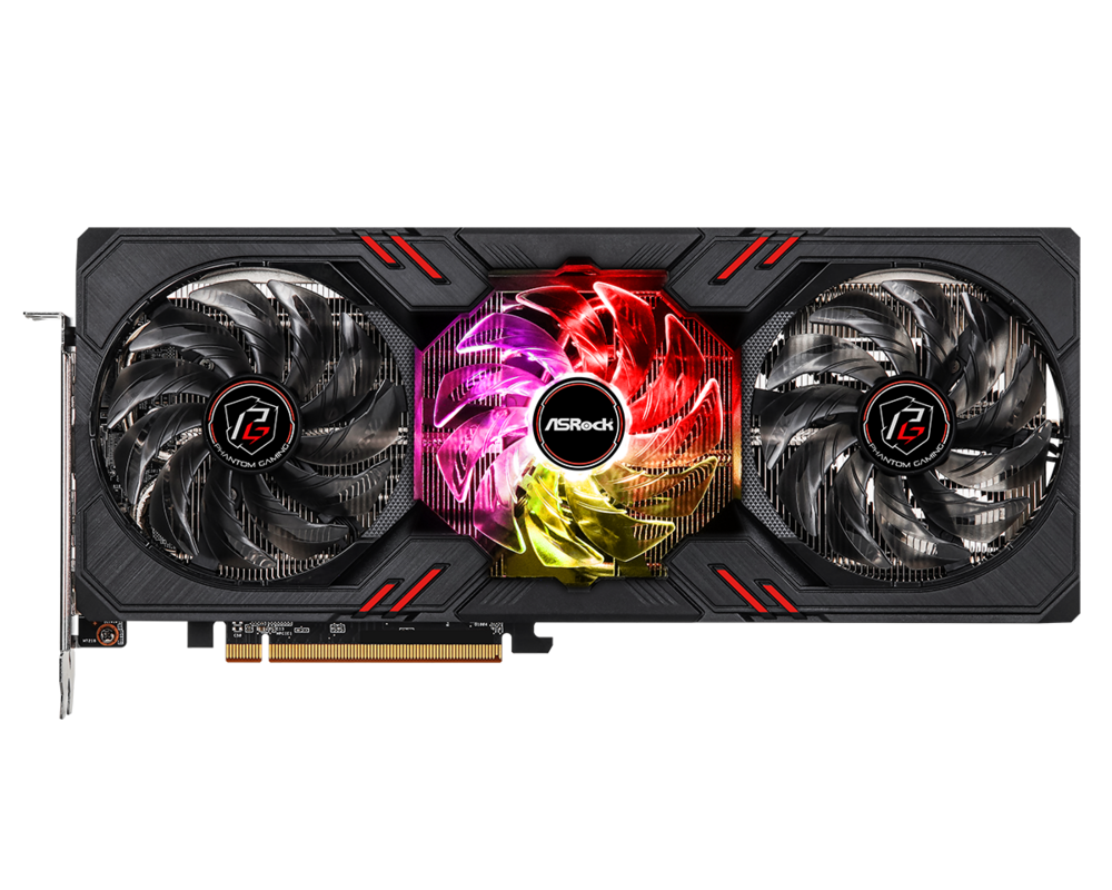 Видеокарта ASRock Radeon RX 7600 Phantom Gaming OC 8GB GDDR6
