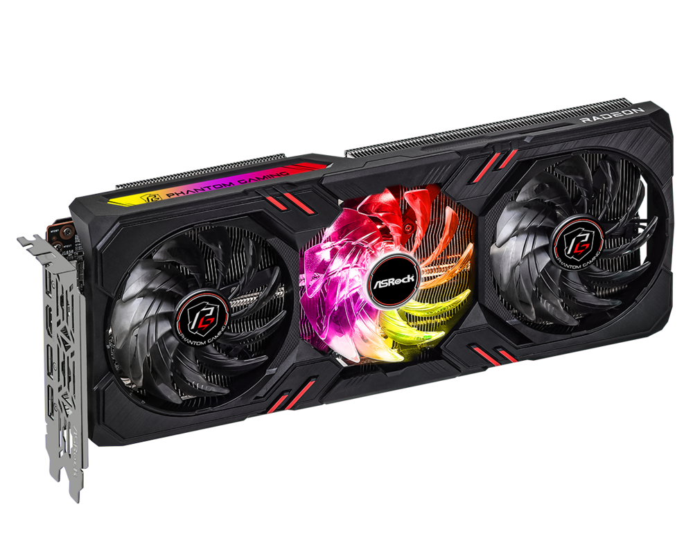 Видеокарта ASRock Radeon RX 7600 Phantom Gaming OC 8GB GDDR6 2
