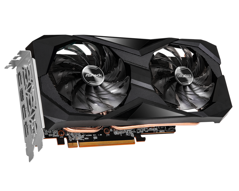 Видеокарта ASRock Radeon RX 7600 Challenger OC 8GB GDDR6 2
