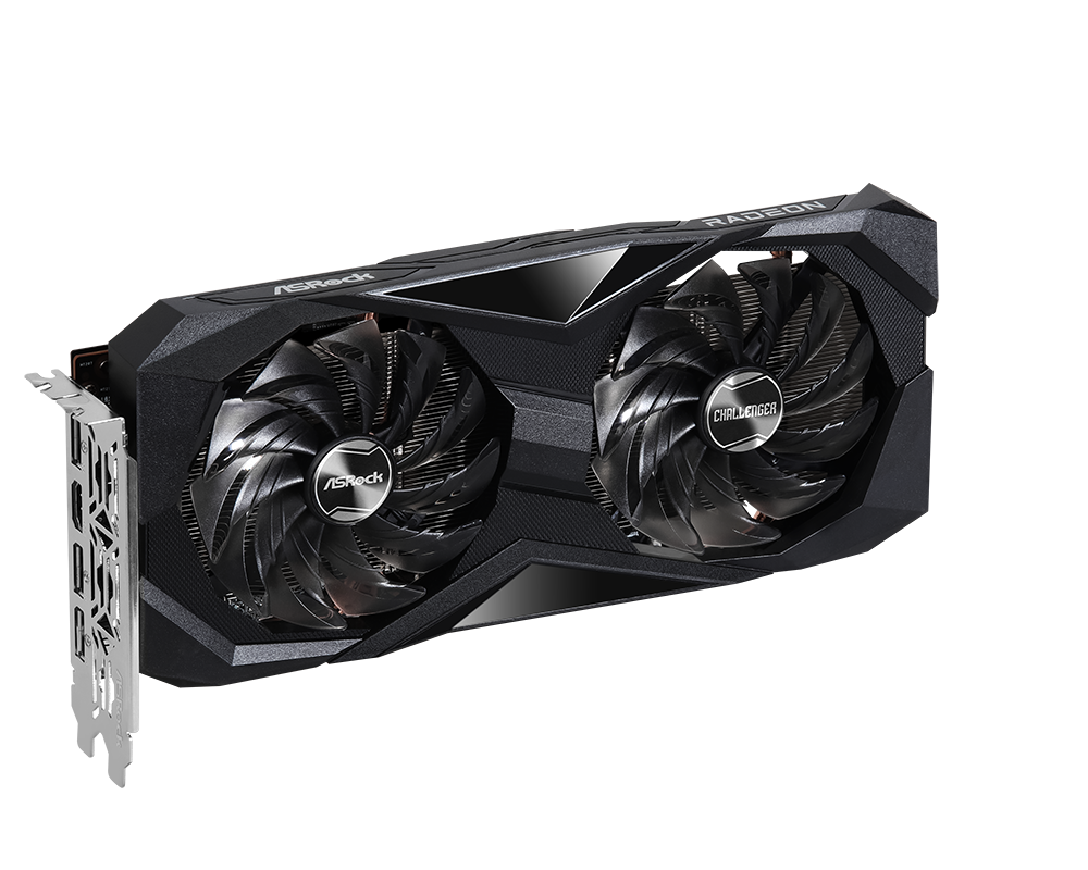 Видеокарта ASRock Radeon RX 7600 Challenger OC 8GB GDDR6 3