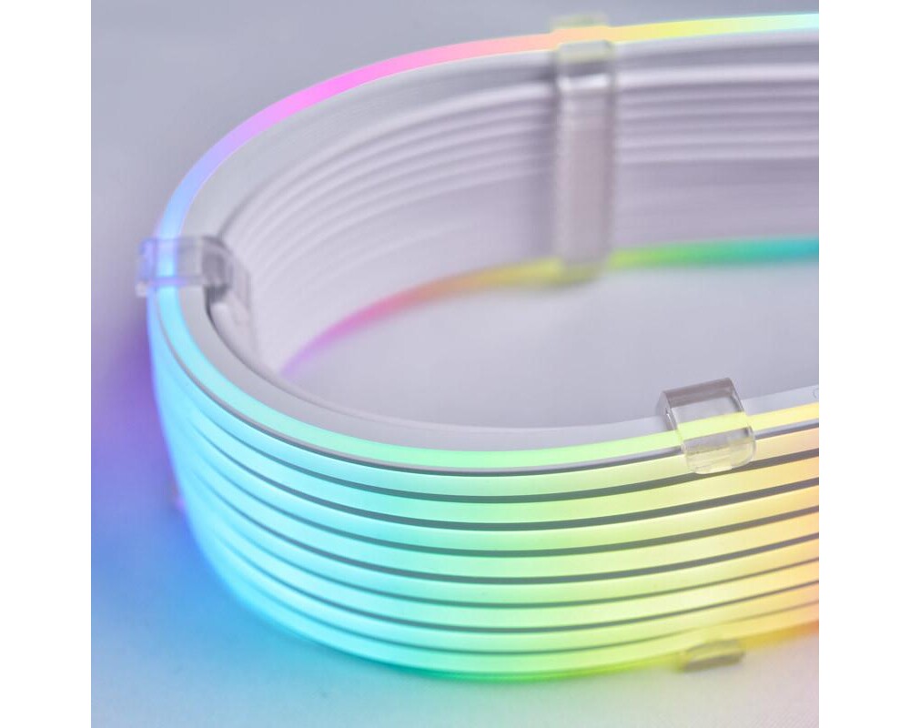 Кабел Удължителен RGB кабел Lian-Li Strimer Plus V2, 16-Pin 12VHPWR към 3x8-Pin за RTX 40-та серия, 108 LED 7