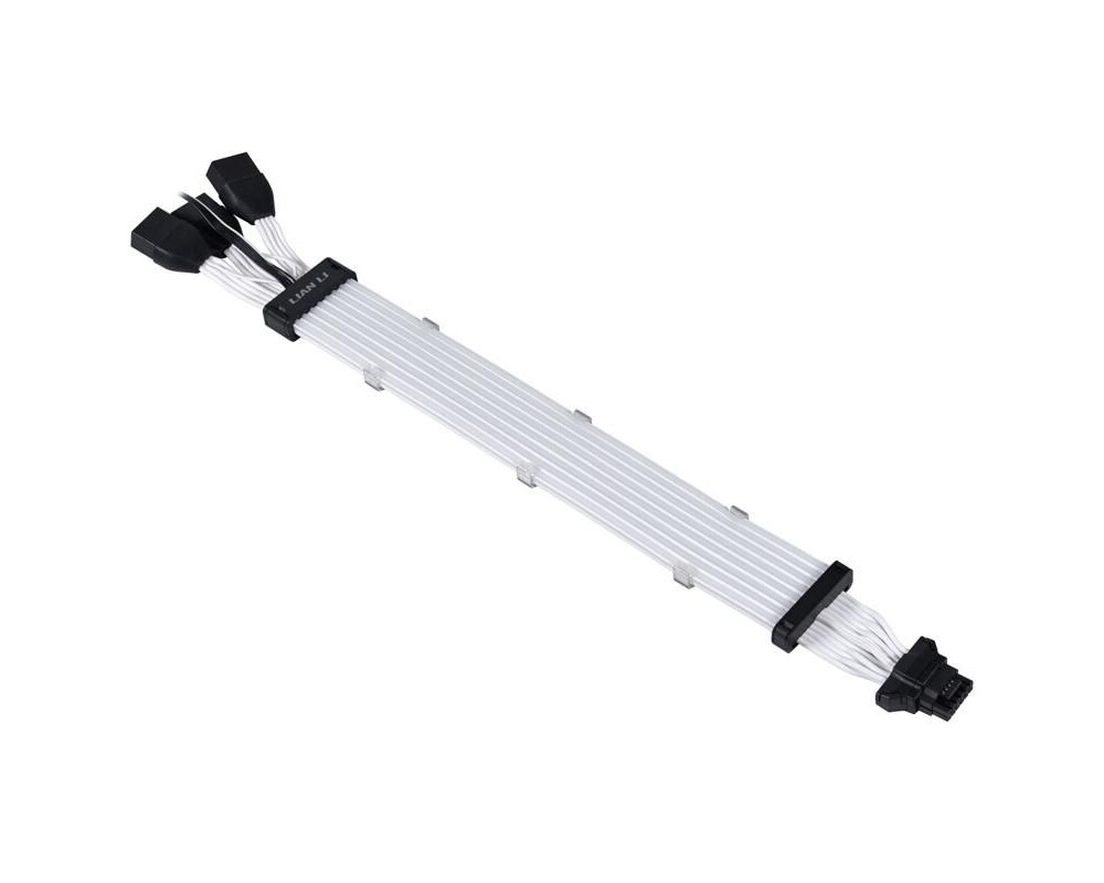 Кабел Удължителен RGB кабел Lian-Li Strimer Plus V2, 16-Pin 12VHPWR към 3x8-Pin за RTX 40-та серия, 108 LED 3