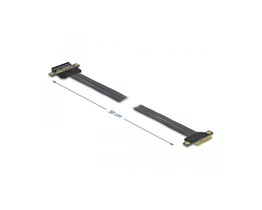 Контролер Riser карта DeLock, PCI Express x4 към x4, 30 см. 2