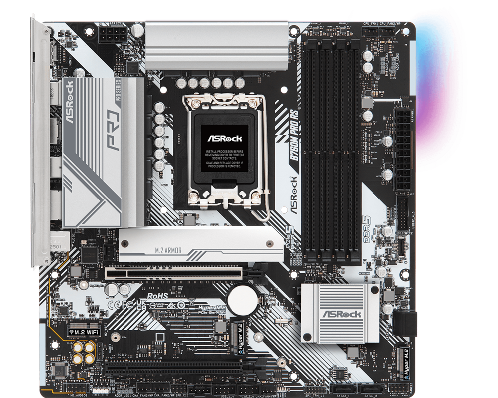 Дънна платка ASROCK MB Desktop B760M Pro RS 3