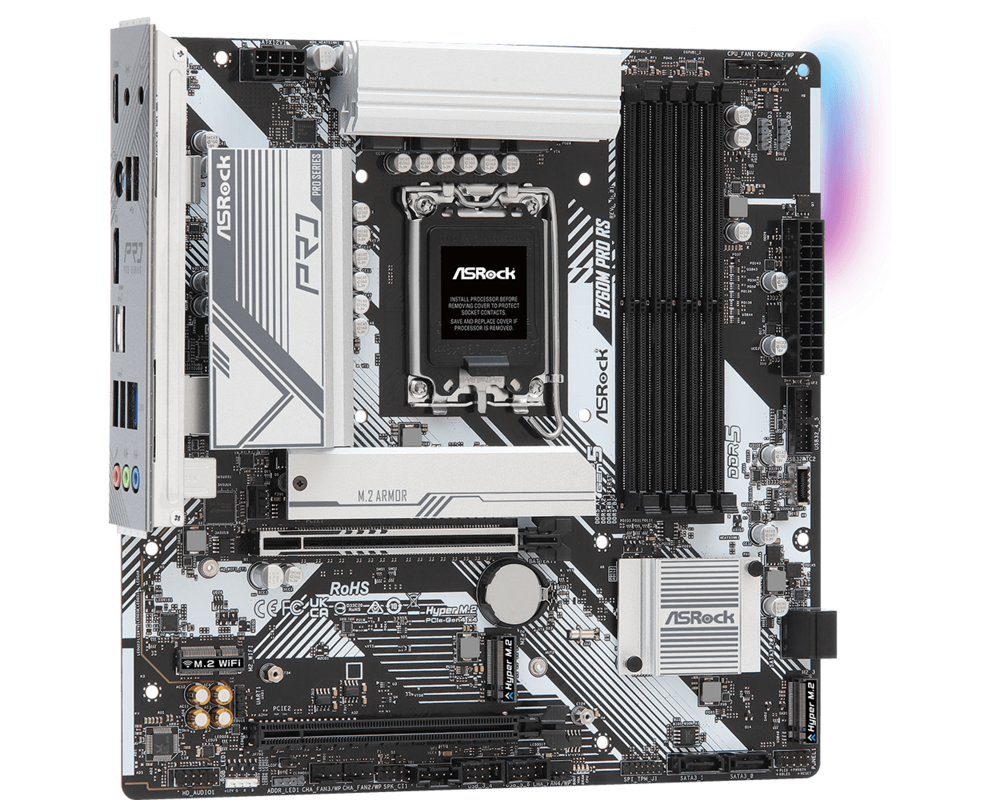 Дънна платка ASROCK MB Desktop B760M Pro RS 4