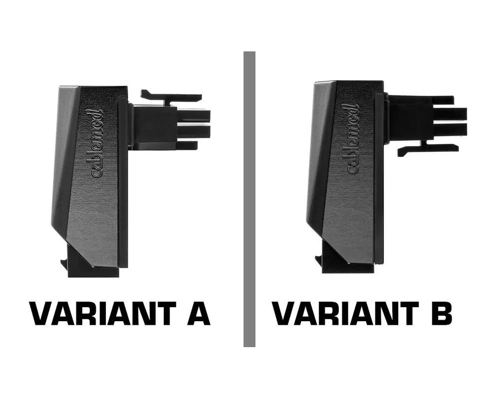 Контролер CableMod 12VHPWR 90 Degree Angled Adapter - Variant B Silver 4