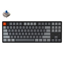  Геймърска Механична клавиатура Keychron K8 Aluminum TKL Gateron Blue Switch RGB LED Gateron Blue Switch ABS 664688 K8-C2 на топ цена - PIC.bg