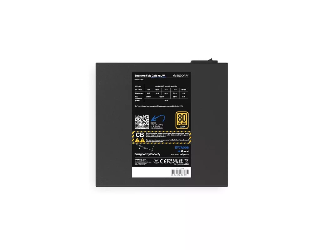Захранване Endorfy Supremo FM5 Gold 750 W 8