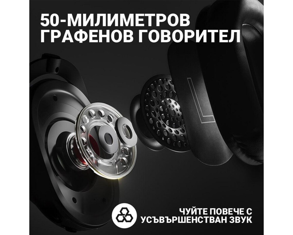 Слушалки Logitech Pro X 2 Headset white 17