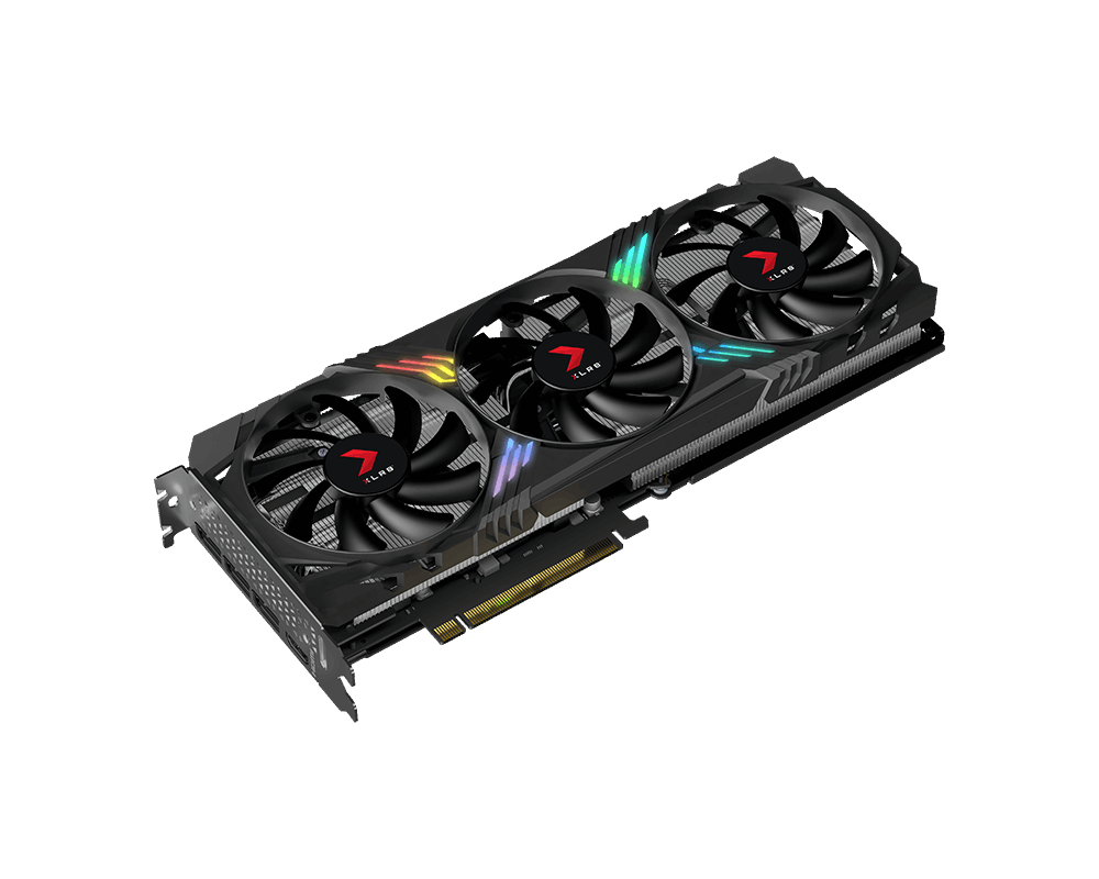 Видеокарта PNY GeForce RTX 4070 12GB XLR8 Gaming VERTO EPIC-X RGB Triple Fan 2