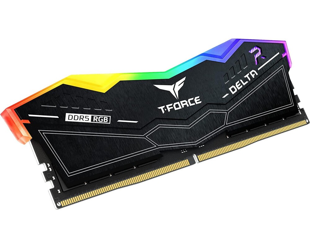 Памет Team Group T-Force Delta RGB DDR5 32GB (2x16GB) 6000MHz CL40 3