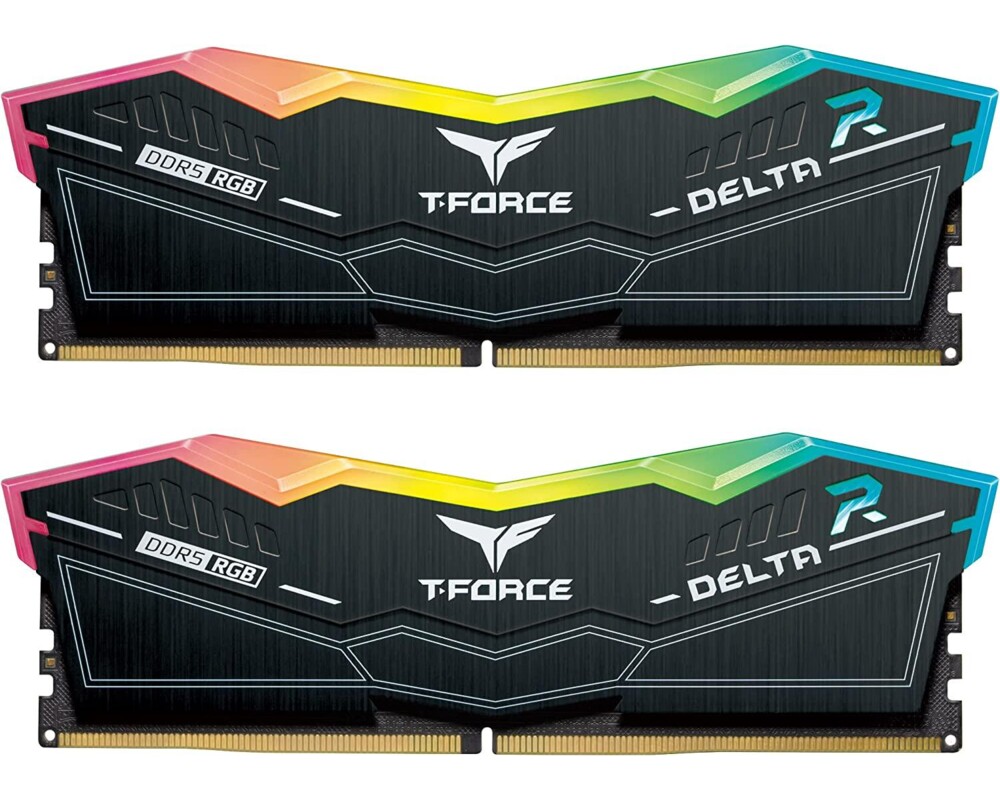 Памет Team Group T-Force Delta RGB DDR5 32GB (2x16GB) 6000MHz CL40