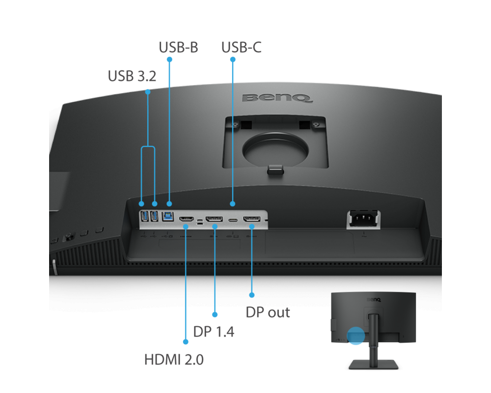 Монитор BenQ PD2506Q 25 inch IPS 14