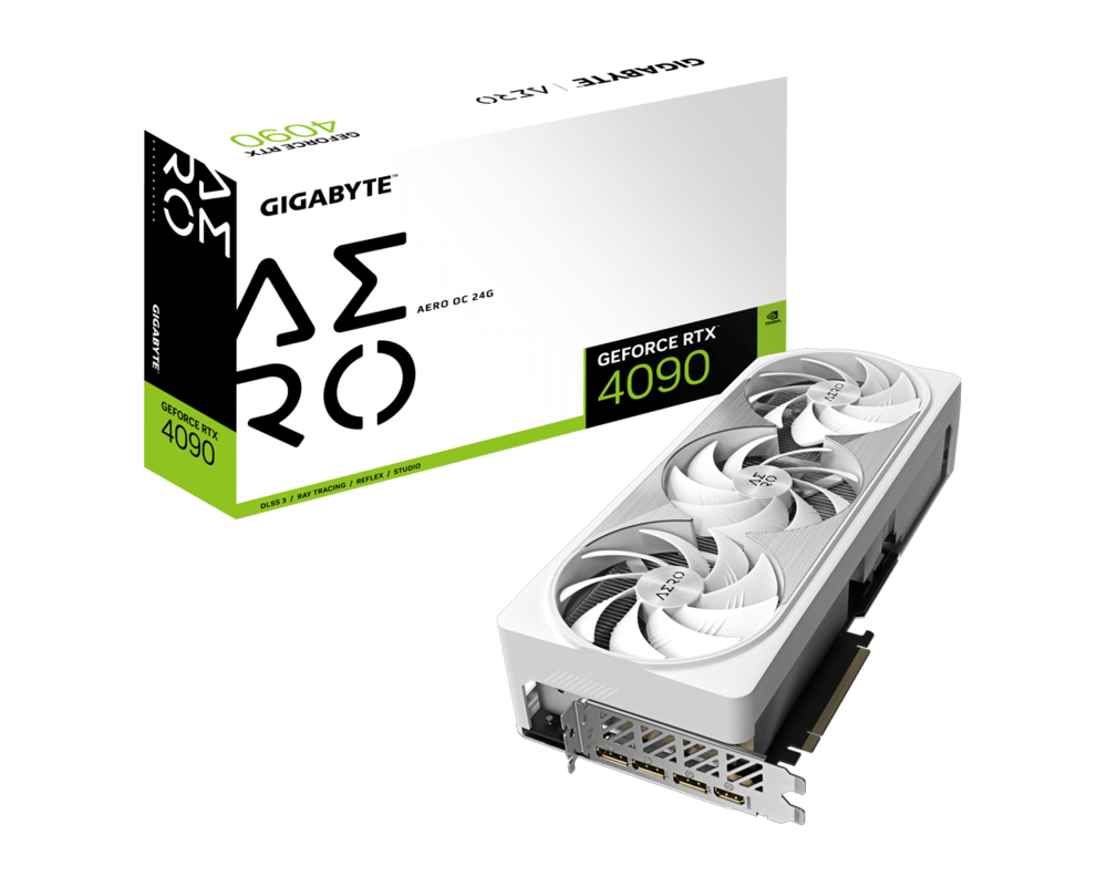 Видеокарта Gigabyte GeForce RTX 4090 AERO OC 24GB GDDR6X 8