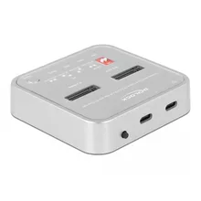  Докинг станция Delock 1 x M.2 NVMe SSD, 1 x M.2 SATA SSD, SD Express Card Reader, Клониране 665703 DELOCK-64138 на топ цена - PIC.bg