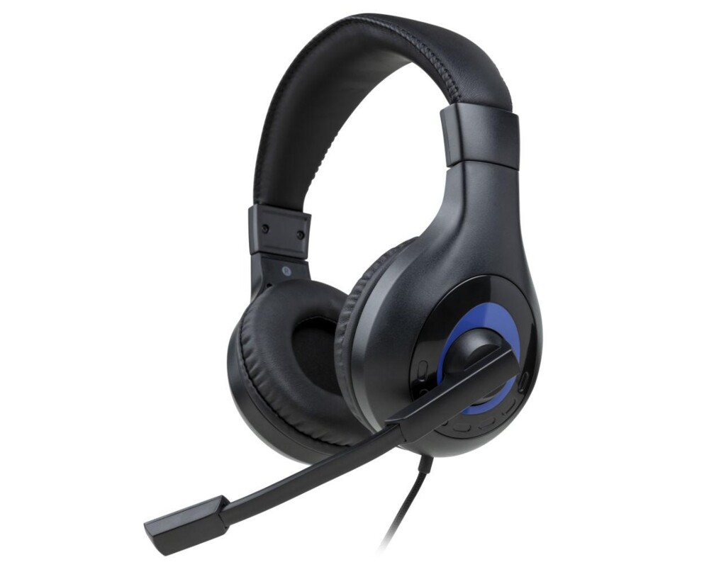 Слушалки Геймърски слушалки Nacon Bigben PS5 Official Headset V1 Black, Микрофон, Черен