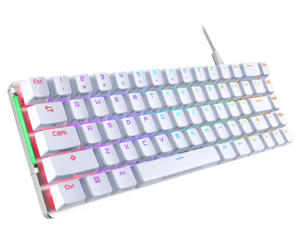 Клавиатура ASUS ROG Falchion Keyboard Ace White 5
