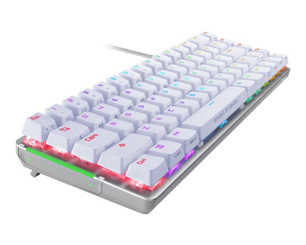 Клавиатура ASUS ROG Falchion Keyboard Ace White 7