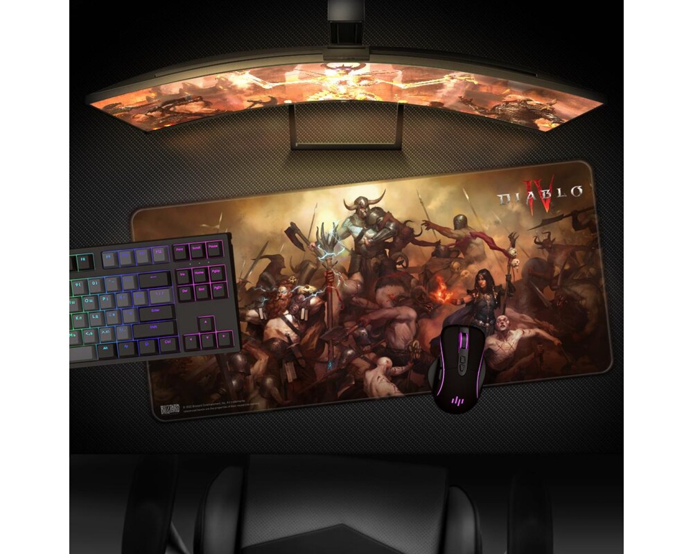 Пад за мишка Геймърски Diablo IV - Heroes, XL 3