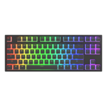 <span>Клавиатура</span> Геймърскa механична клавиатура Dark Project KD87A Black TKL - Gateron Optical Red 2.0 Switch, RGB <span class='catalog-num-in-name'>FSH-DP-KD-87A006710-GRD</span> - 