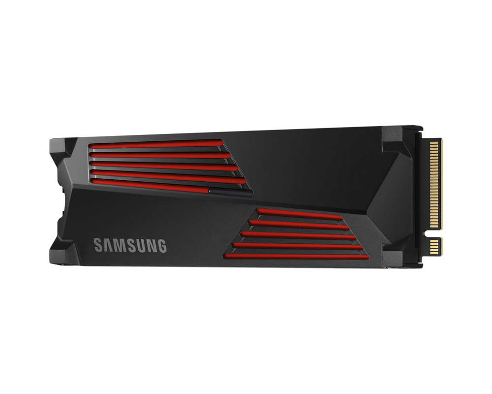 SSD 1TB Samsung 990 PRO с Heatsink M.2 2280 PCIe 4.0 SSD 2