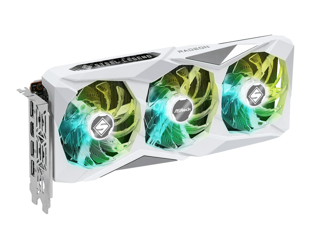 Видеокарта ASRock Radeon RX 7600 Steel Legend OC 8GB GDDR6 2