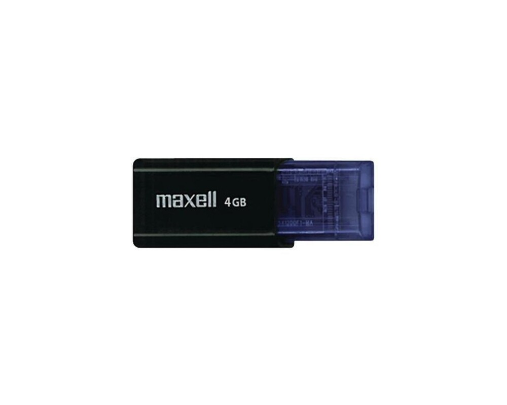 Флаш памет MAXELL FLIX, USB 2.0, 4GB, Черна 2