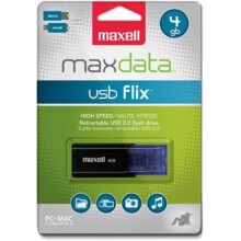  MAXELL FLIX, USB 2.0, 4GB, Черна 667168 FLIX-4GB на топ цена - PIC.bg