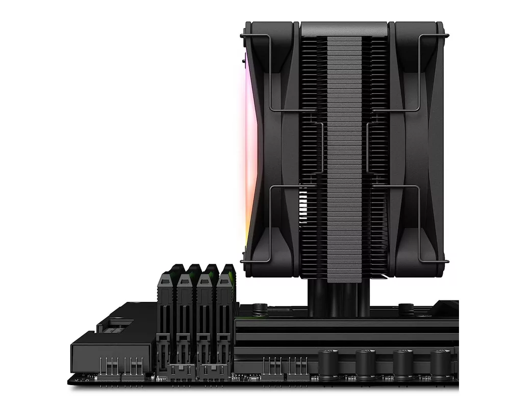 Охладител за процесор NZXT T120 RGB - Черно RC-TR120-B1 AMD/Intel 5