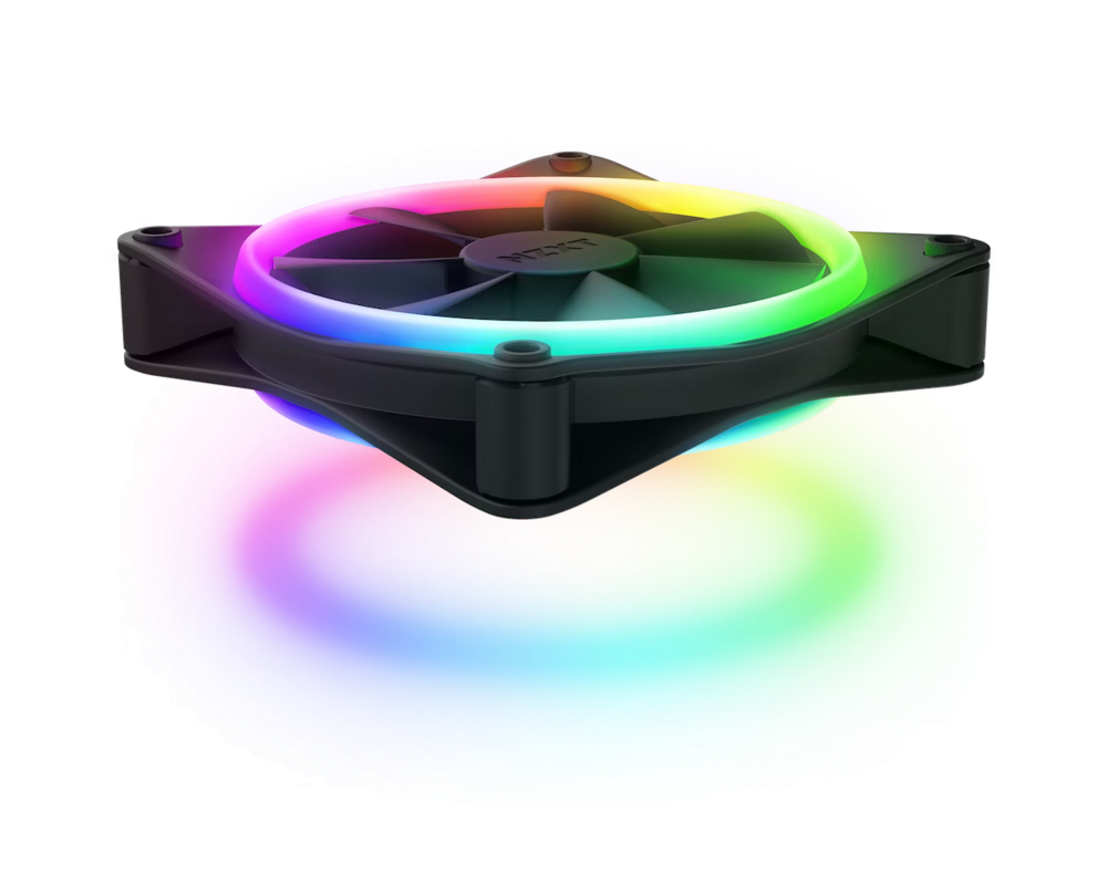 Вентилатор NZXT F120 RGB Duo, Черен 3