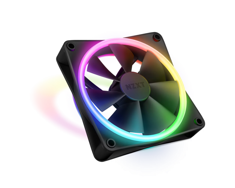 Вентилатор NZXT F120 RGB Duo, Черен 2