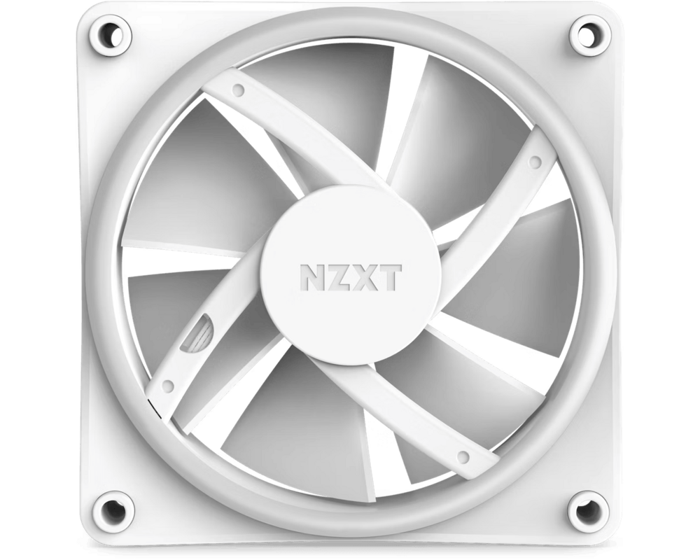 Вентилатор NZXT F120 RGB Duo, Бял 5