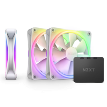  Комплект вентилатори NZXT F120 RGB Duo White 3бр + RGB Контролер 667204 RF-D12TF-W1 на топ цена - PIC.bg