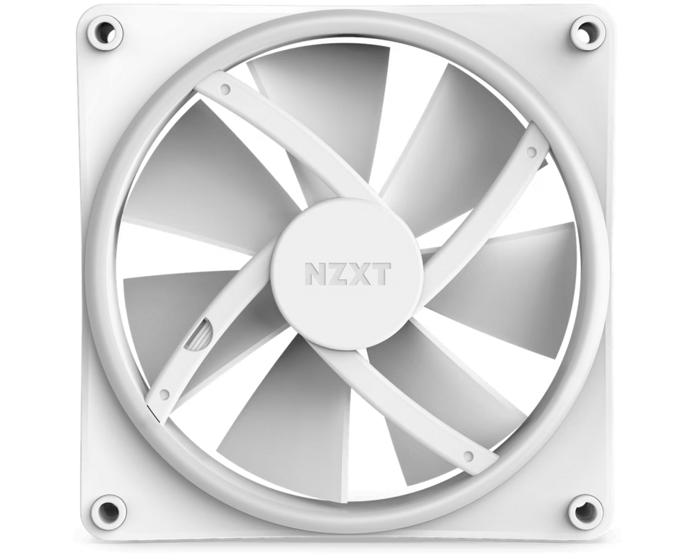 Вентилатор NZXT F140 RGB Duo, Бял 6