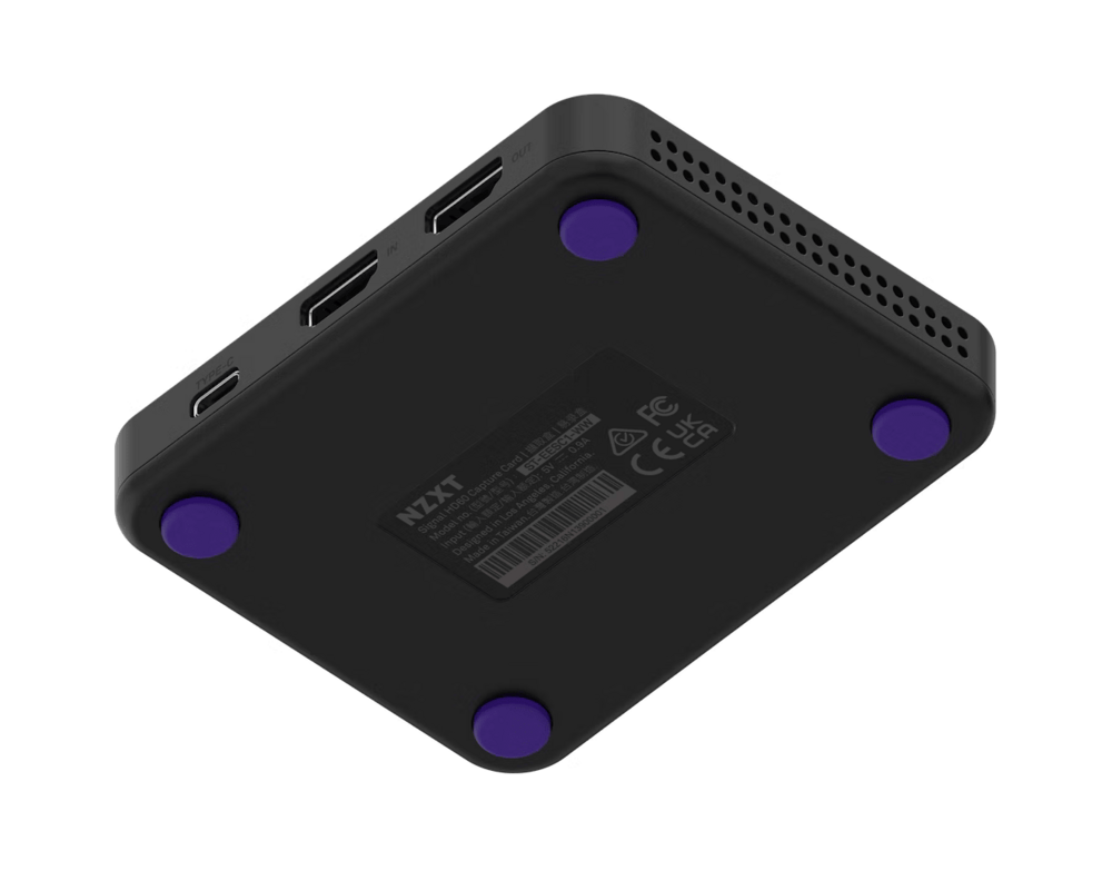 TV тунер/видео устройство Външен кепчър NZXT Signal HD60, 2 x HDMI, USB-C 6
