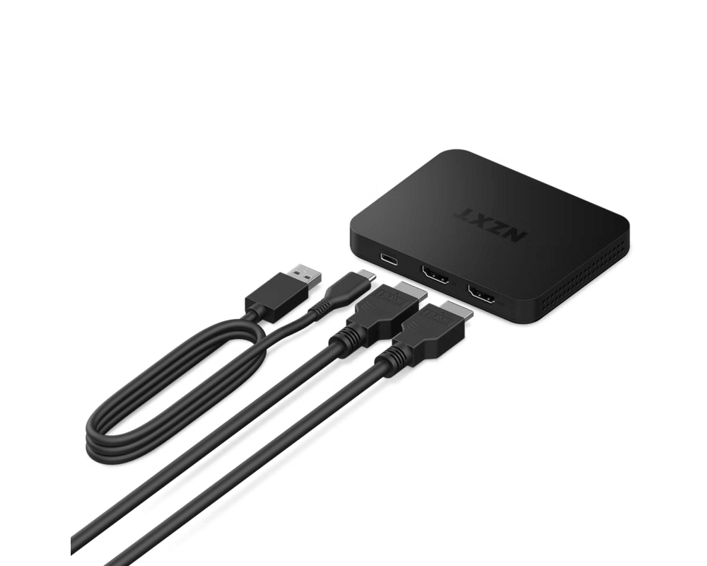 TV тунер/видео устройство Външен кепчър NZXT Signal HD60, 2 x HDMI, USB-C 5