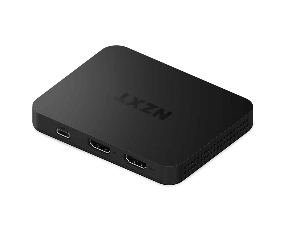 TV тунер/видео устройство Външен кепчър NZXT Signal HD60, 2 x HDMI, USB-C 3
