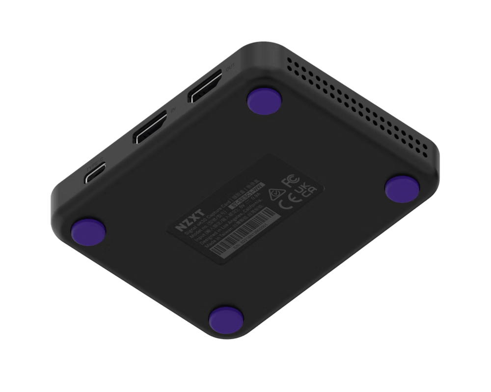 TV тунер/видео устройство Външен кепчър NZXT Signal 4K30 HDR, 2 x HDMI, USB-C 6