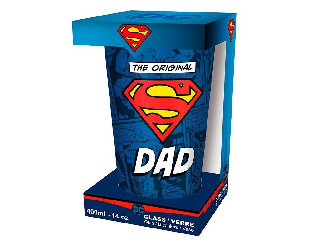 Аксесоар Чаша ABYSTYLE DC Comics THE ORIGINAL "S" DAD, 400ml 3