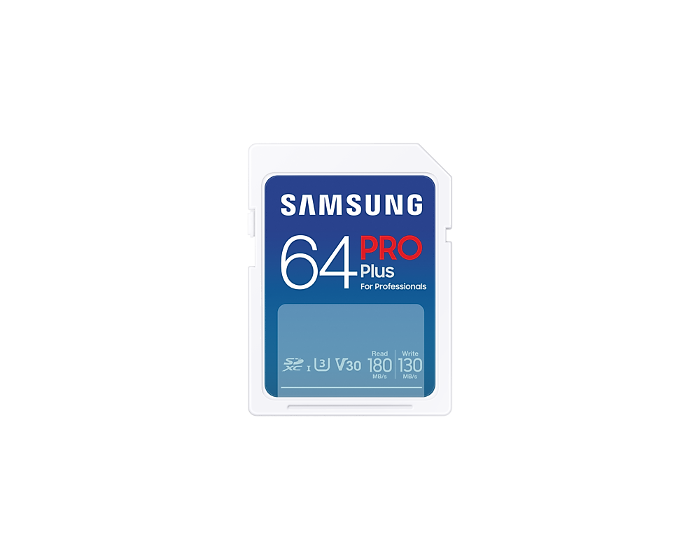 Флаш карта Samsung 64GB SD Card PRO Plus 6
