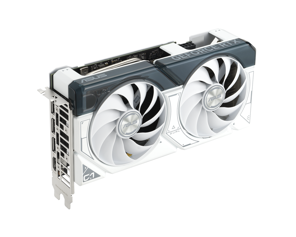 Видеокарта ASUS Dual GeForce RTX 4060 Ti White OC Edition 8GB GDDR6 2