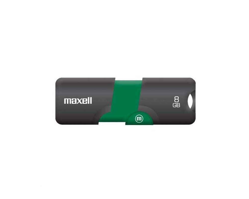 Флаш памет MAXELL FLIX, USB 2.0, 8GB, ЧЕРЕН 2