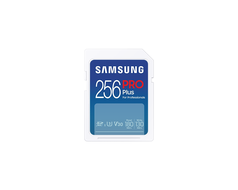 Флаш карта Samsung 256GB SD Card PRO Plus 6